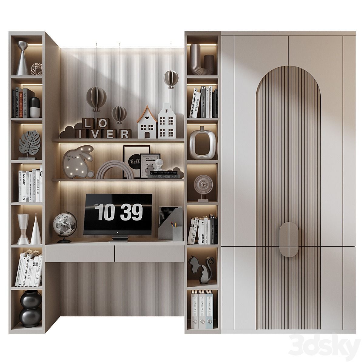 Pastel Colour Wardrobes for kids